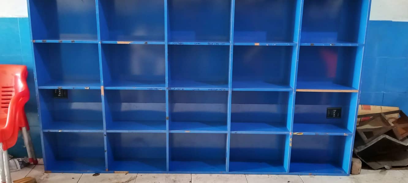 25 Box Storage Rack” 4