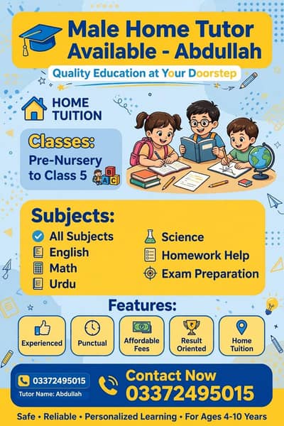 Tuition & Quran classes available