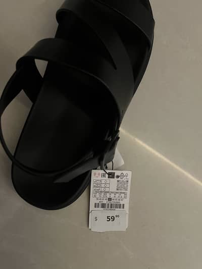 New Zara Man sandals size 43