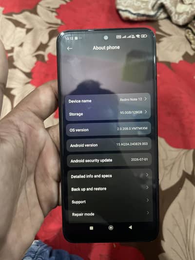Xiaomi Redmi Note 12 panel change whatsapp(03215978345)