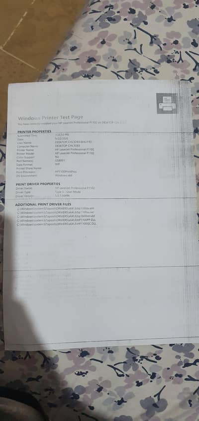 hp Laserjet p1102