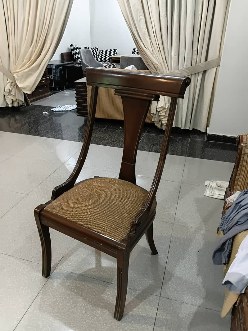 Dining table set with 6 chairs 1