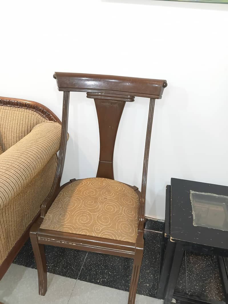 Dining table set with 6 chairs 2