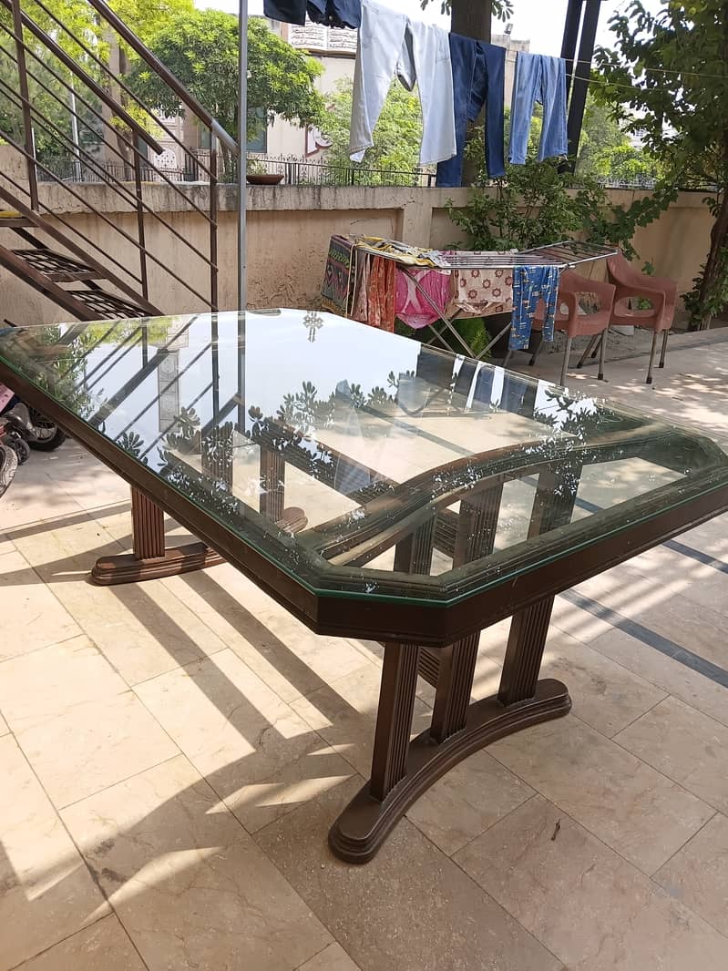 Dining table set with 6 chairs 3