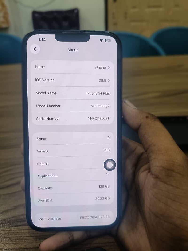 Apple iPhone 14 plus 5