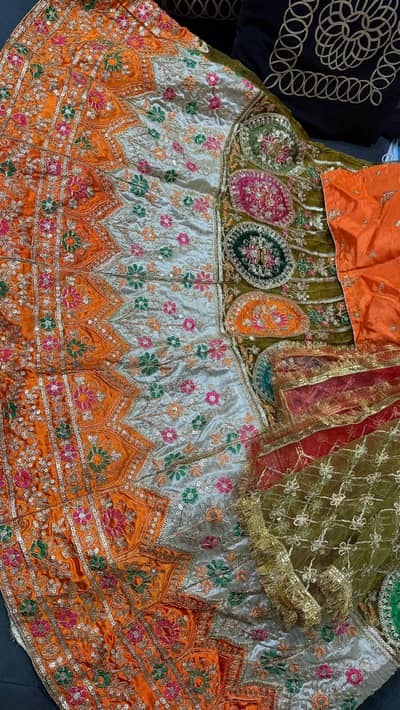 Fancy mehndi dress