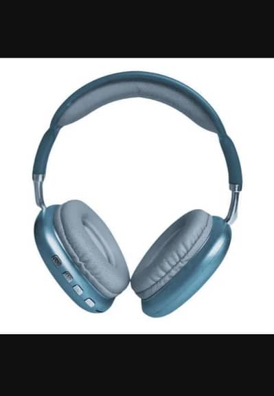 Black headphones P9 Bluetooth  Wireless with ABC plastic