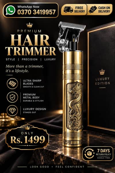 Luxury Hair Trimmer