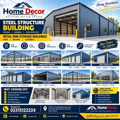 steel structure building warehouse factories workshop