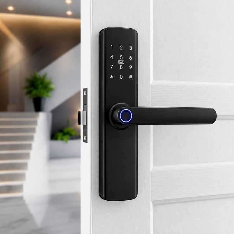 Advanced Door Lock SF-059 | Keyless Entry | Fingerprint & PIN Security 7