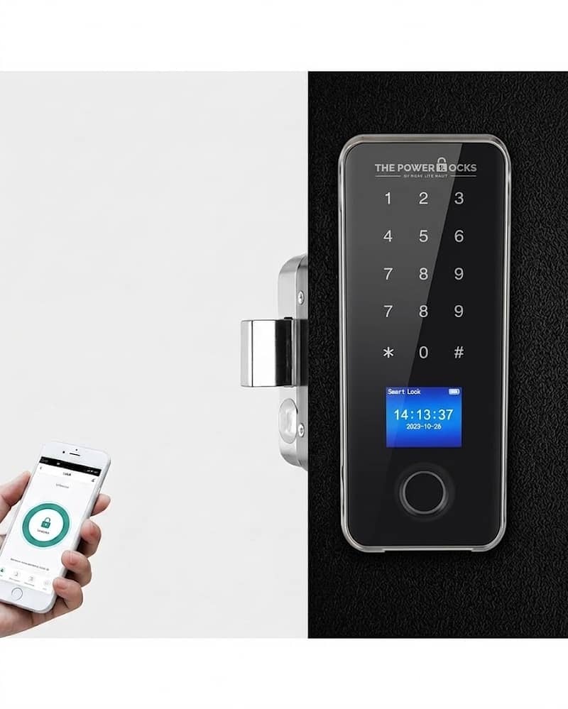 Advanced Door Lock SF-059 | Keyless Entry | Fingerprint & PIN Security 18