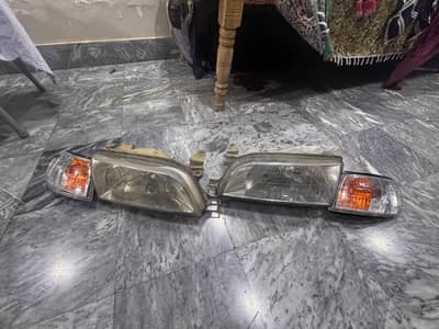 indus 2000 head lights set