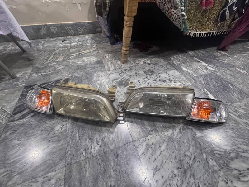 indus 2000 head lights set 0