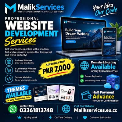 website development services Available