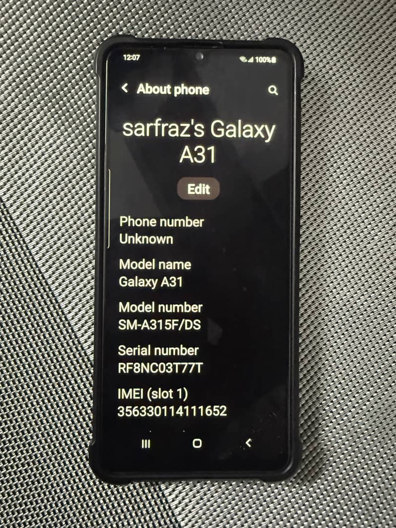 Samsung A31 8