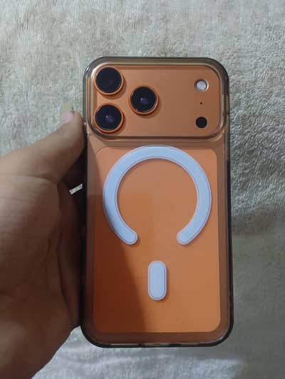 Apple iPhone Xr convert to 17 pro max premium body Color (Orange)