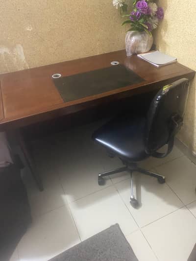 2 Office Table + 3 Drawer Unit for Sale