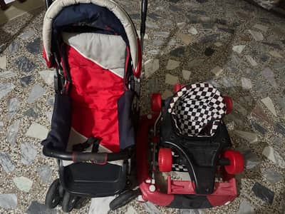 high Quality preloved Stroller & walker