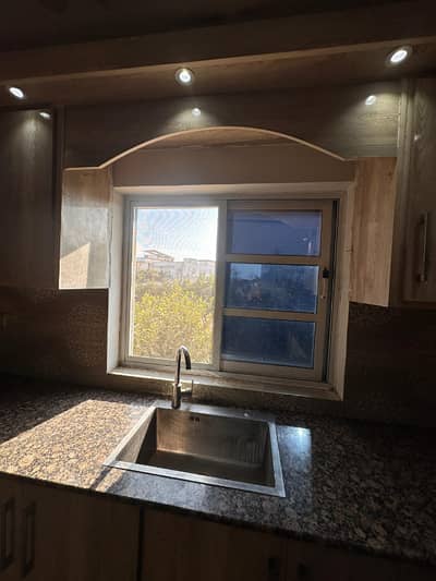 Furnished portion with 3 bedrooms for rent bahria phase 7