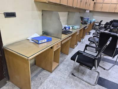 OFFICE FURNITURE FOR SALE – COMPLETE WORKSTATION SETUP