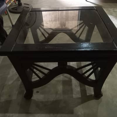 Wooden Glass Tables For Sale