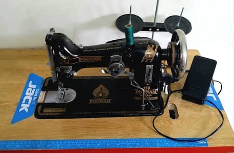 Poonam 4-in-1 Pico, Selai, Zig-Zag & Kadhai Machine (Model 130)