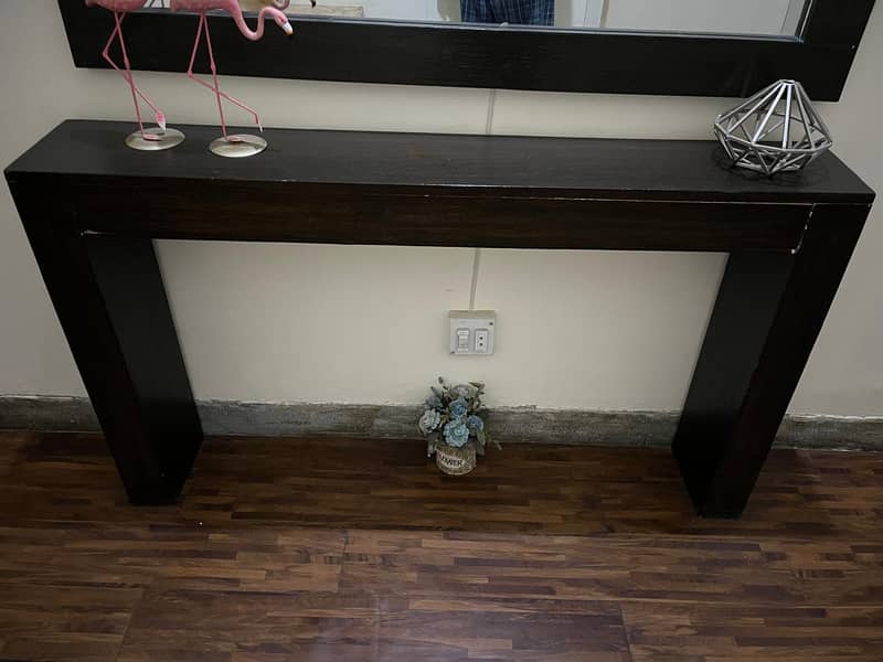 Console with mirror 1
