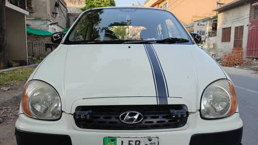 Hyundai Santro 2007 White - Best Family Car