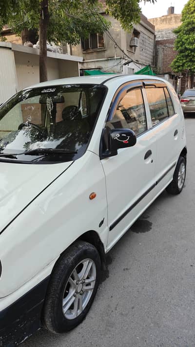Hyundai Santro 2007 White - Best Family Car