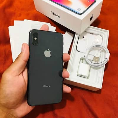 Apple iPhone X 256GB full box urgent for sale
