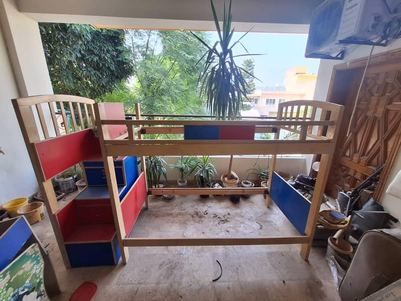 Bunker Double Bed Used 3