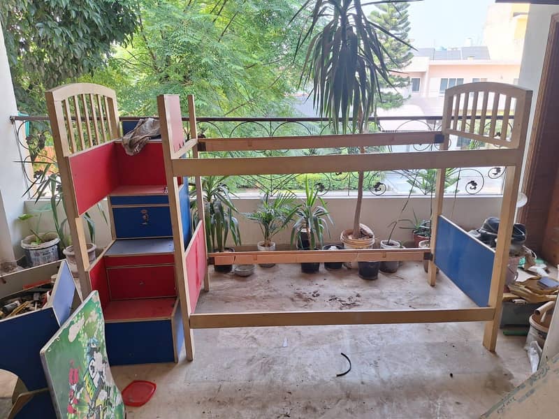 Bunker Double Bed Used 6