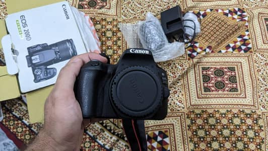 Canon EOS 200D DSLR Camera