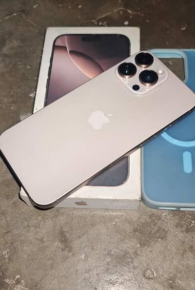 Apple iPhone 16 Pro Max PTA approved 256 GB condition 10 by 10