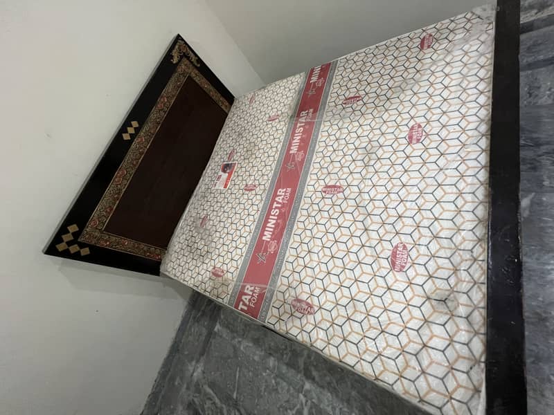 Double bed with foam 1