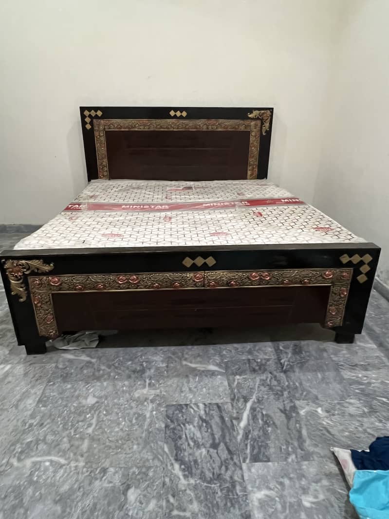 Double bed with foam 2