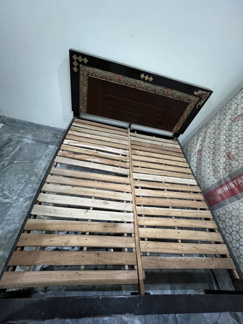 Double bed with foam 7