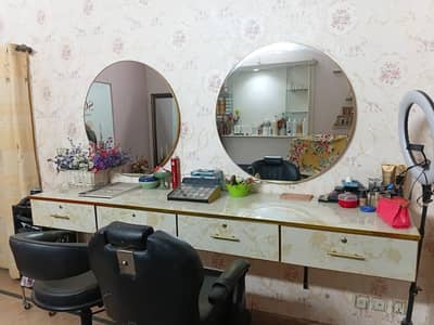 salon setup