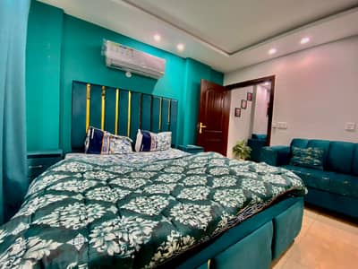Per day Luxury furnished one bedroom apartment in Bahria town Lahore
