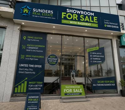 Prime Spot Available For Banks: Main Road Frontage, High Footfall & Strong Investment Potential | Corporate Offices & Franchises: High-Visibility Showroom With Excellent Main Road Frontage | Reasonable Demand