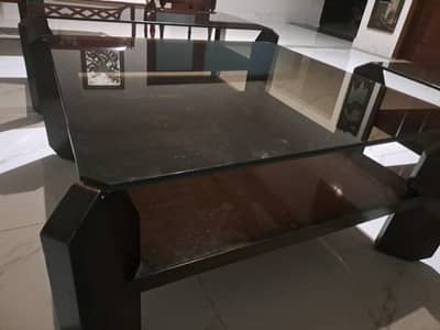 Burma teak ply wood table