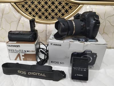 Canon 6D Body With Tamron 28-75 F2.8 Lens Complete Boxs