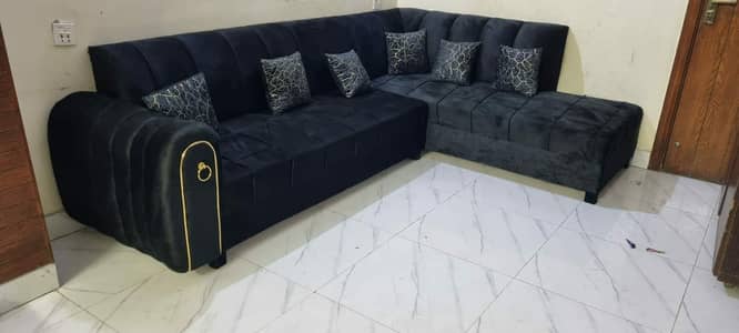 SOFA L SHAPE 6 SEATER BRAND NEW OPEN STYLE PLZ CALL 03281010987