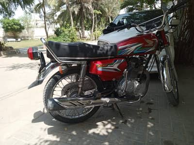 Honda CG 125 2023 Sealed Bike Karachi Number