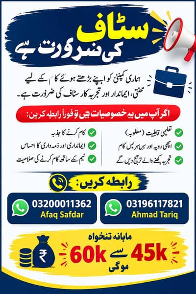 Jobs In Lahore 2026