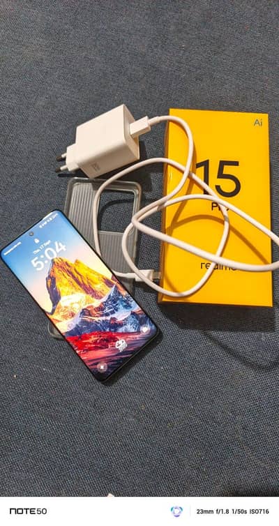 Realme 15 pro 12/512 just open box active date 16-Sep-2026