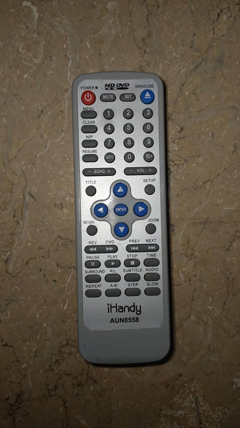 DVD remote control 1