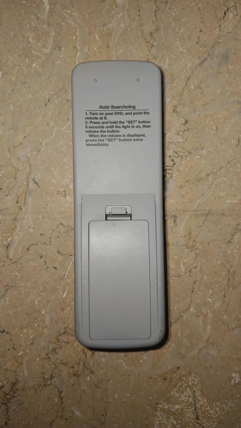 DVD remote control 2