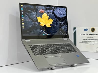 Hp zbook Furry 17.3 g8 - i7 11th gen - 4k touch - 4gb nvidia- 64/512