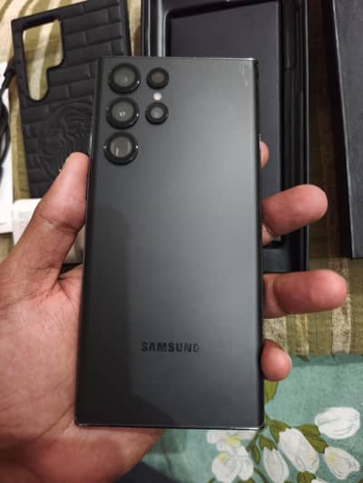 Samsung S22 Ultra 12/256 Official PTA Complete box